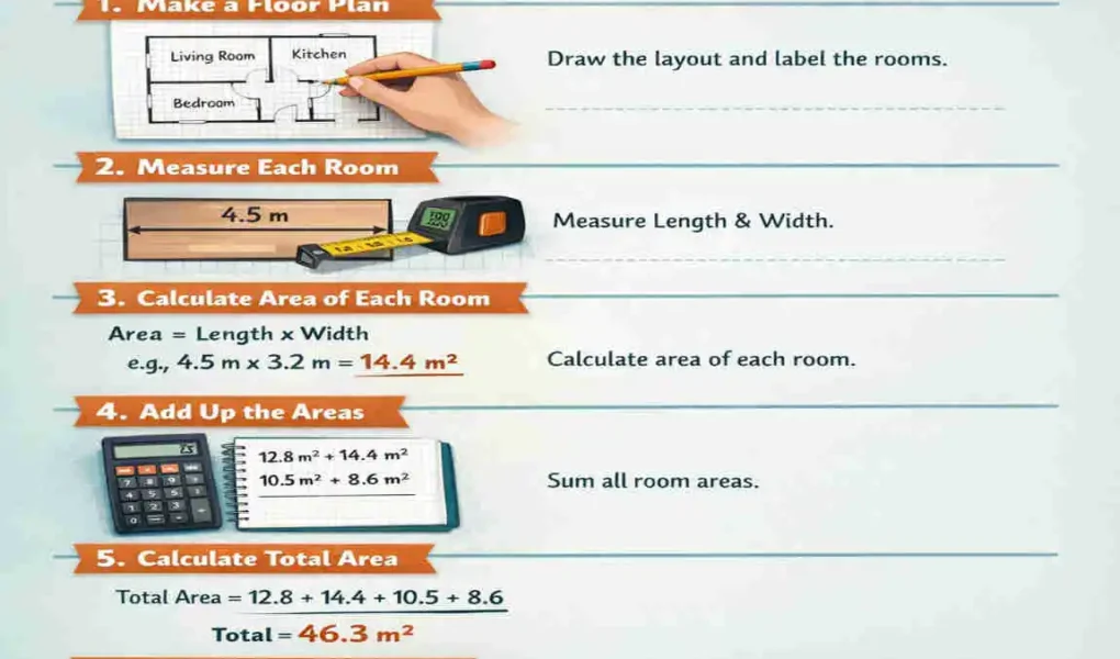 How to Calculate Square Meters