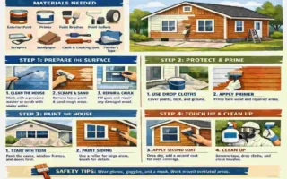 How to Paint a Wood House