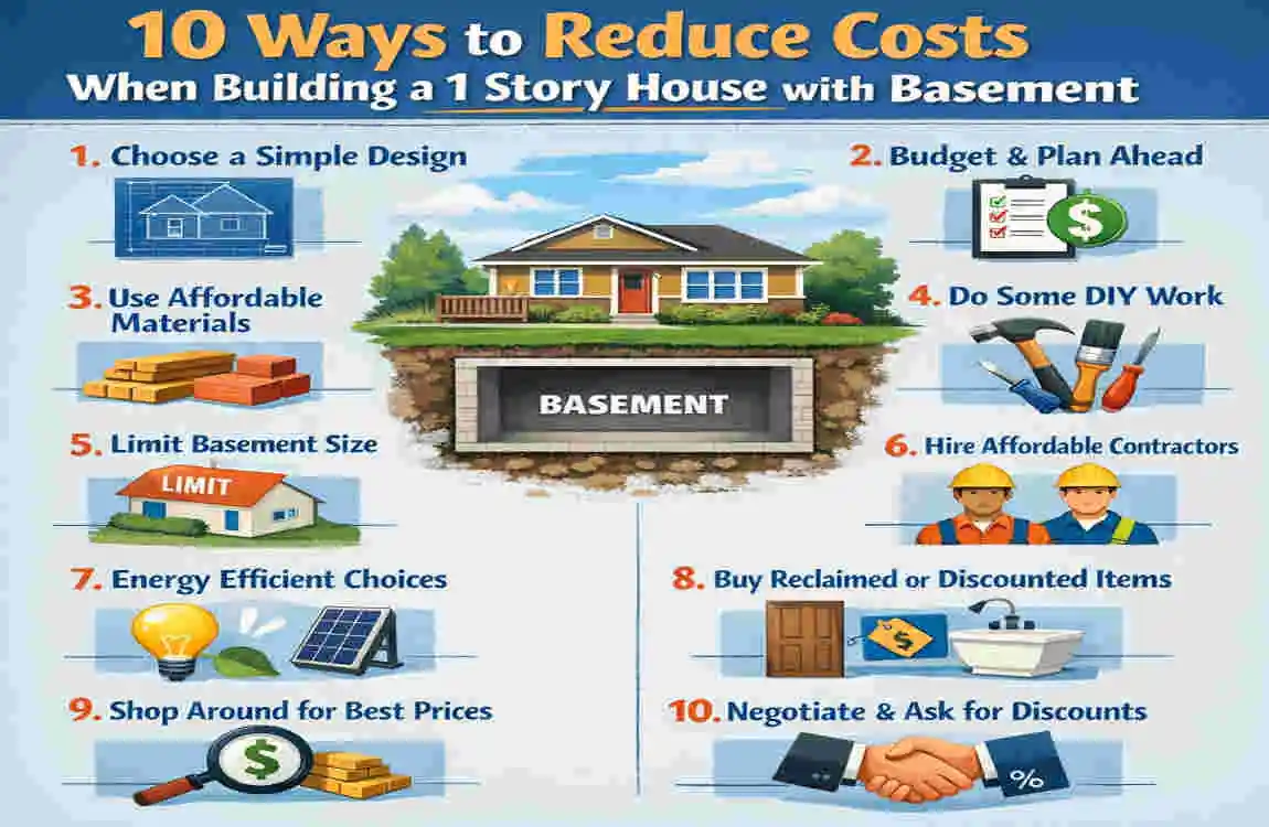 how much does it cost to build a 1 story building include basement