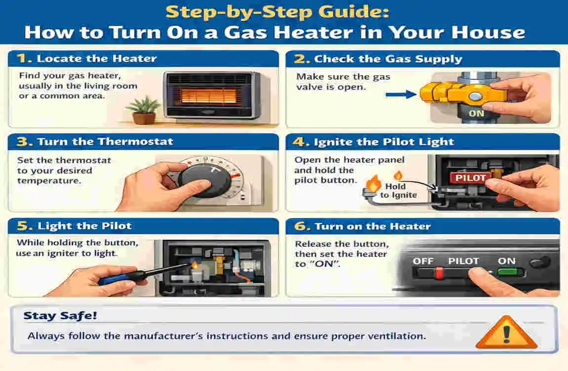 How to Turn On the Heater in Your House