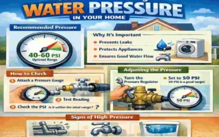 how much water pressure for house plumbing