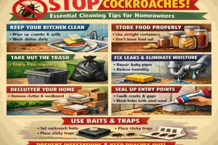How Cockroaches Sneak Into Your House