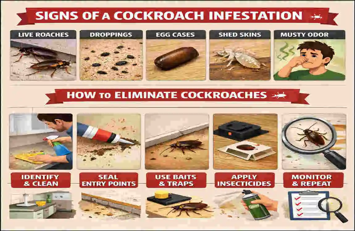 How Cockroaches Sneak Into Your House