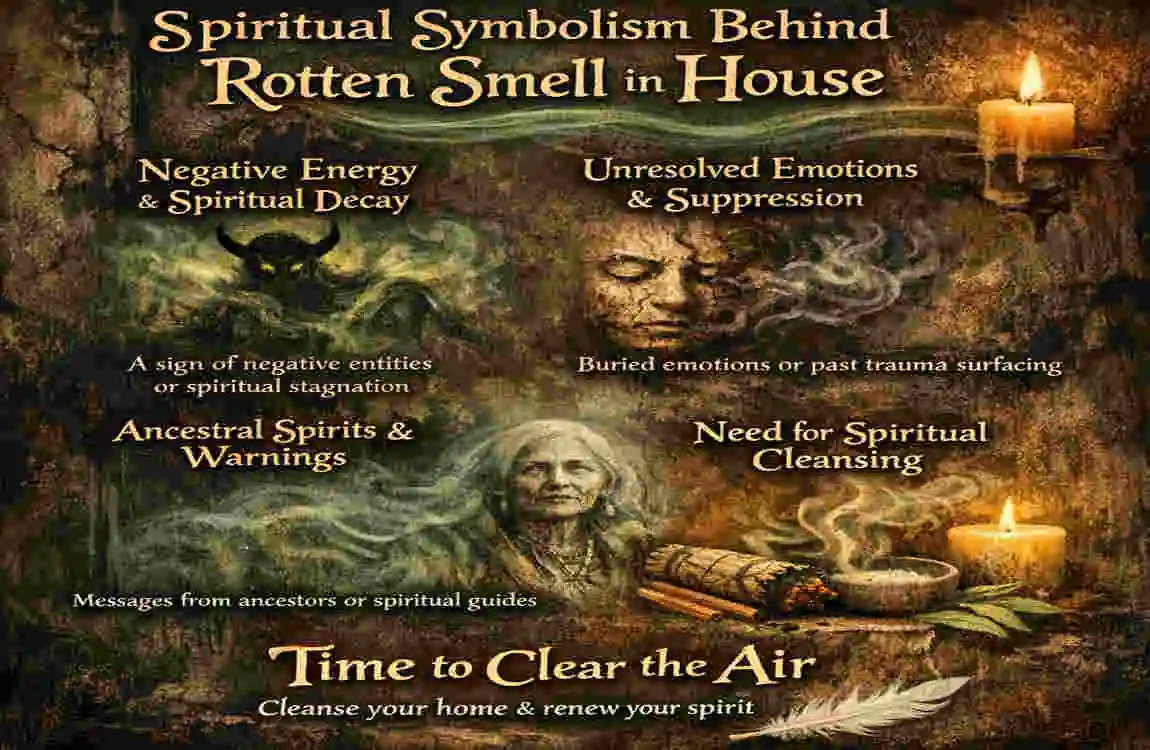 Rotten smell in house spiritual