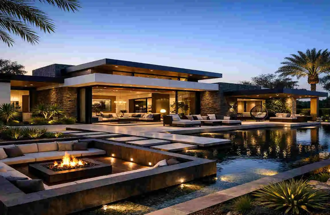 Luxury modern bungalow design