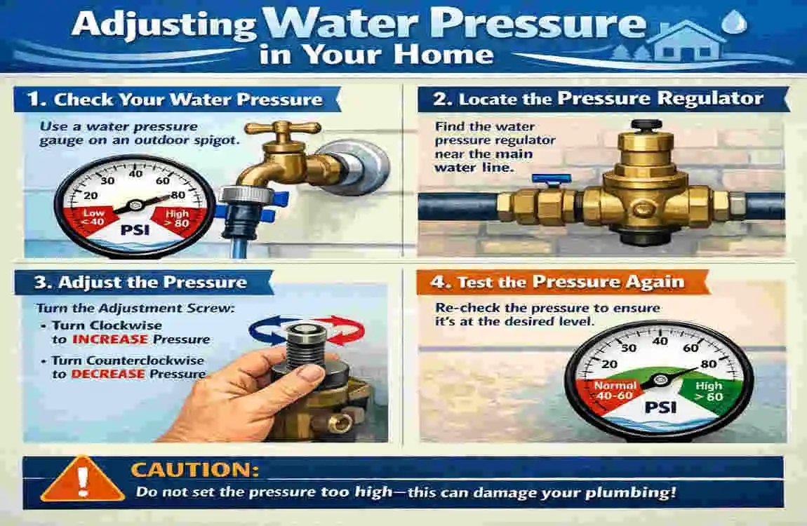 how much water pressure for house plumbing