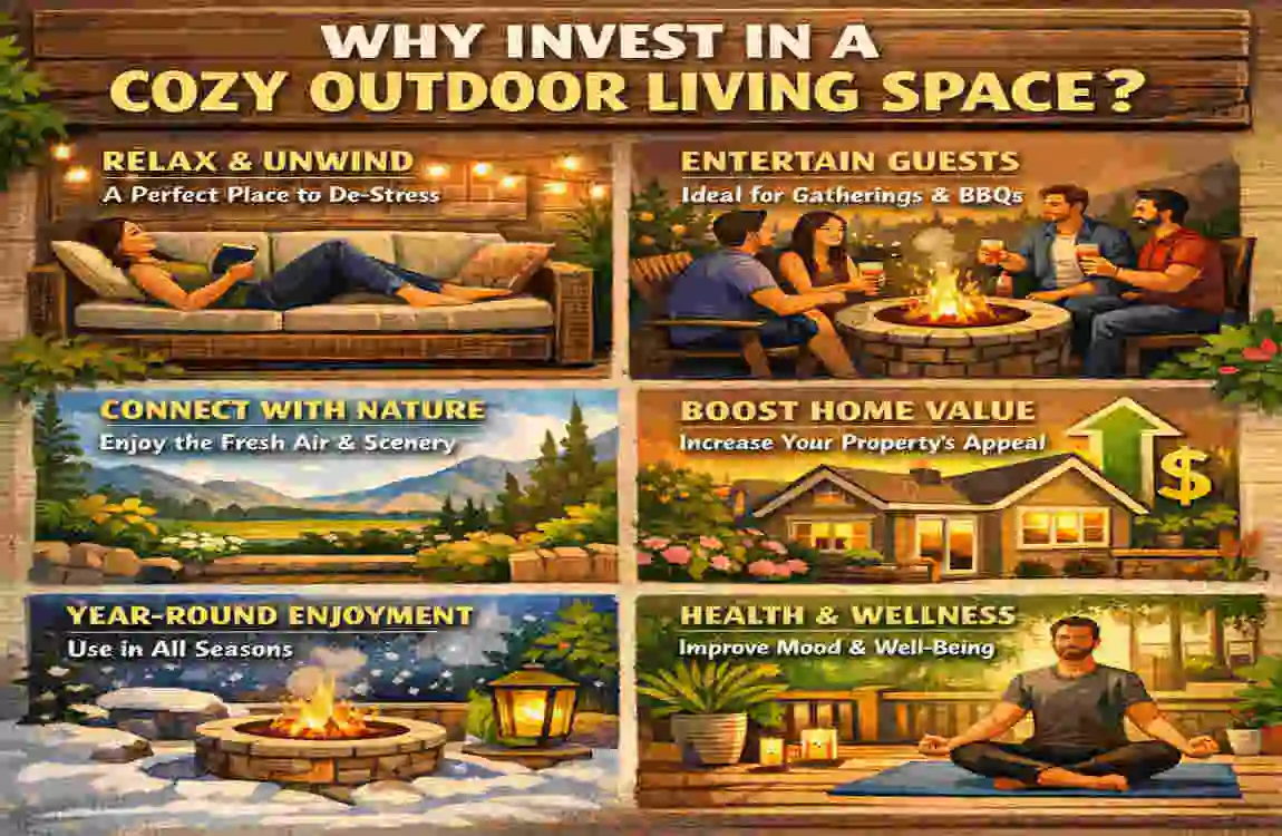 How to Create a Cozy Outdoor Living Space: 10 Budget-Friendly Ideas for Ultimate Backyard Bliss