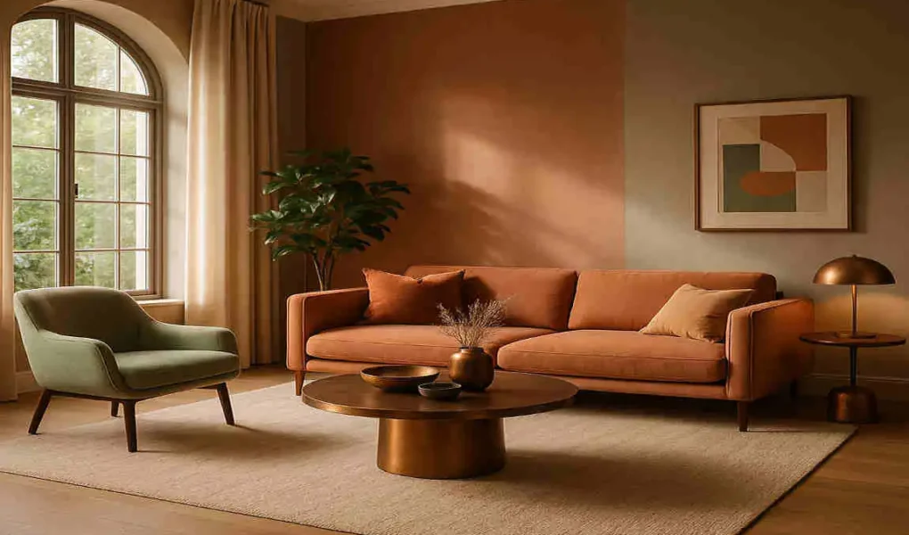 Top Color Trends for House Interior Design in 2025: Transform Your Home with Earthy Neutrals and Warm Metallics