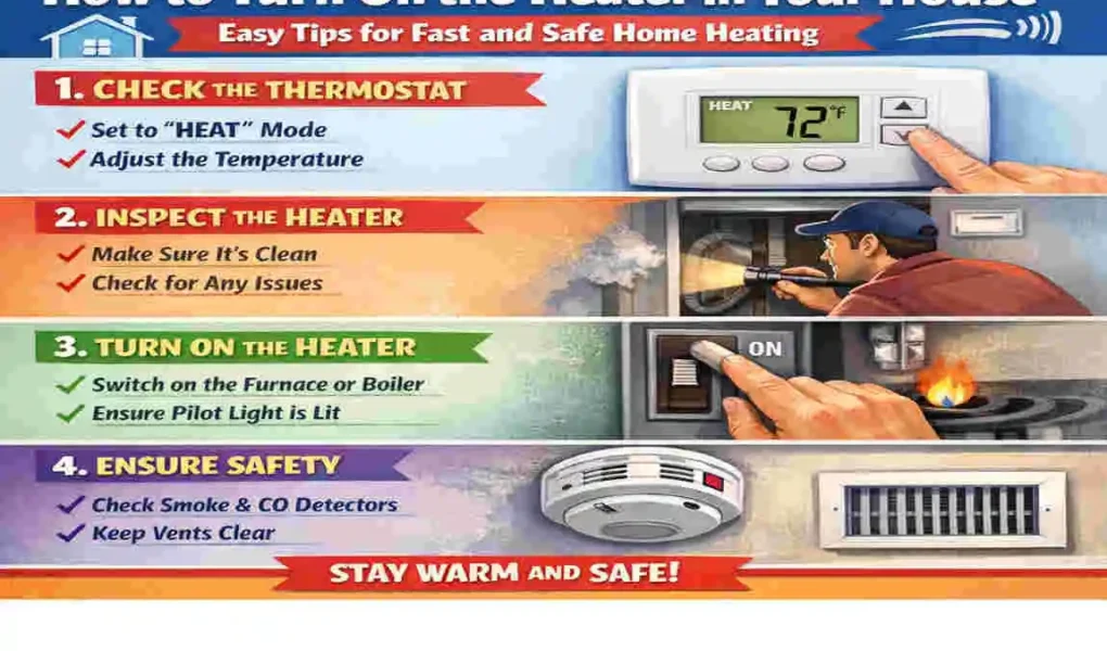 How to Turn On the Heater in Your House