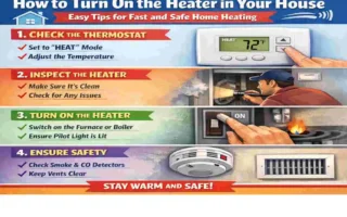 How to Turn On the Heater in Your House