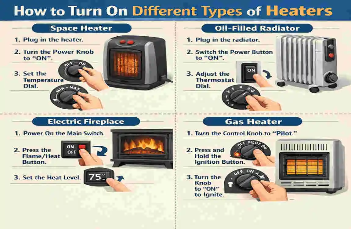 How to Turn On the Heater in Your House