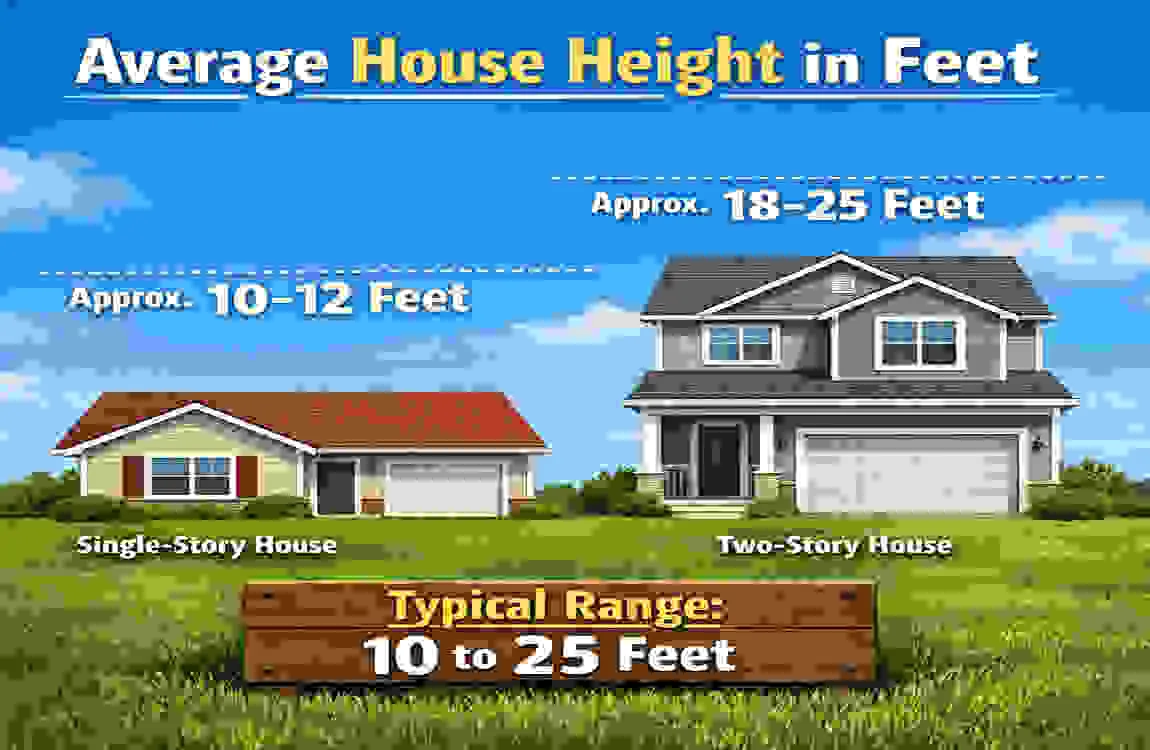 How High Is a House in Feet?