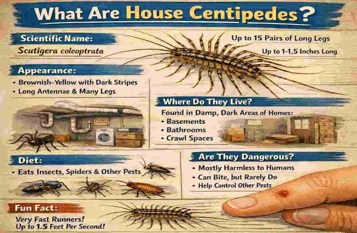 Are House Centipedes Harmful