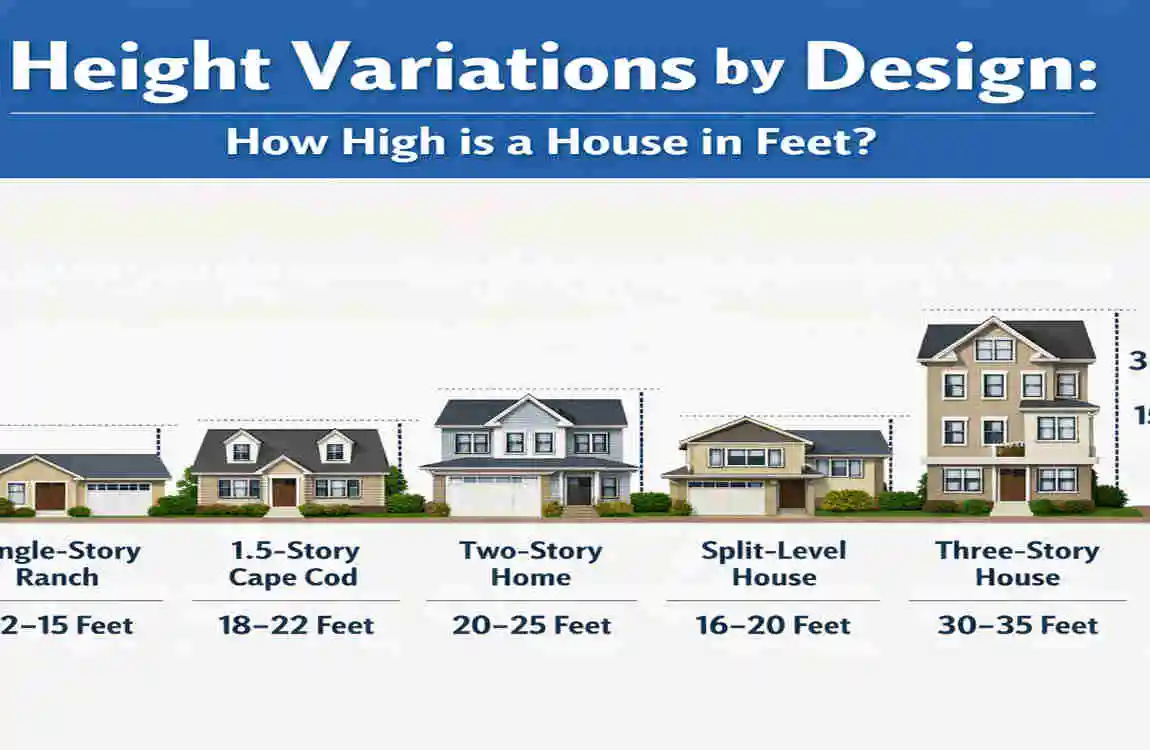 How High Is a House in Feet?