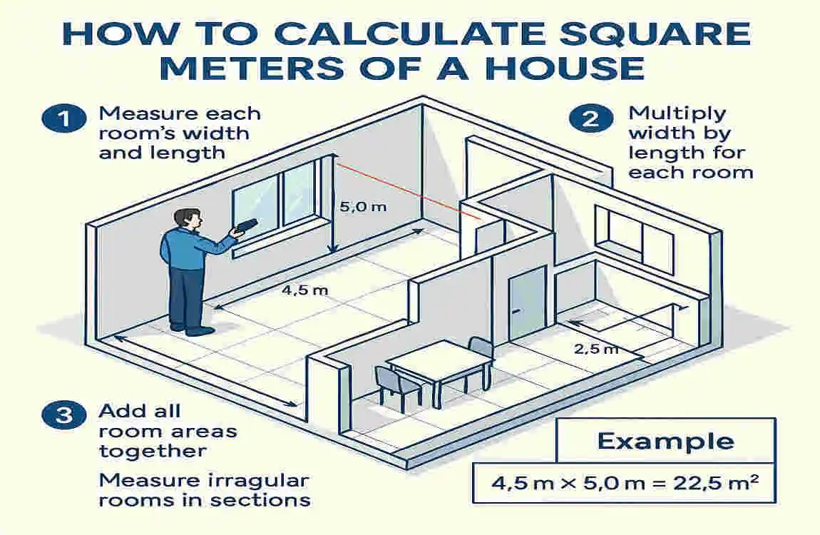 How to Calculate Square Metres of a House: Accurate Methods and Pro Tips for 2025