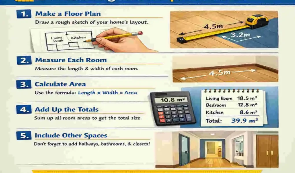 How to Calculate Square Metres