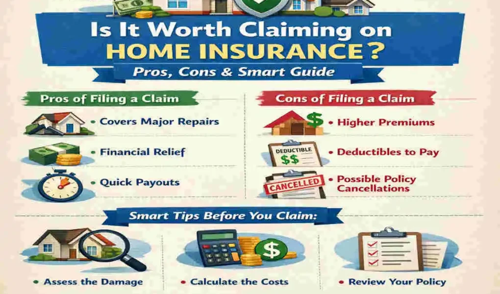 The Pros and Cons of Claiming on Home Insurance