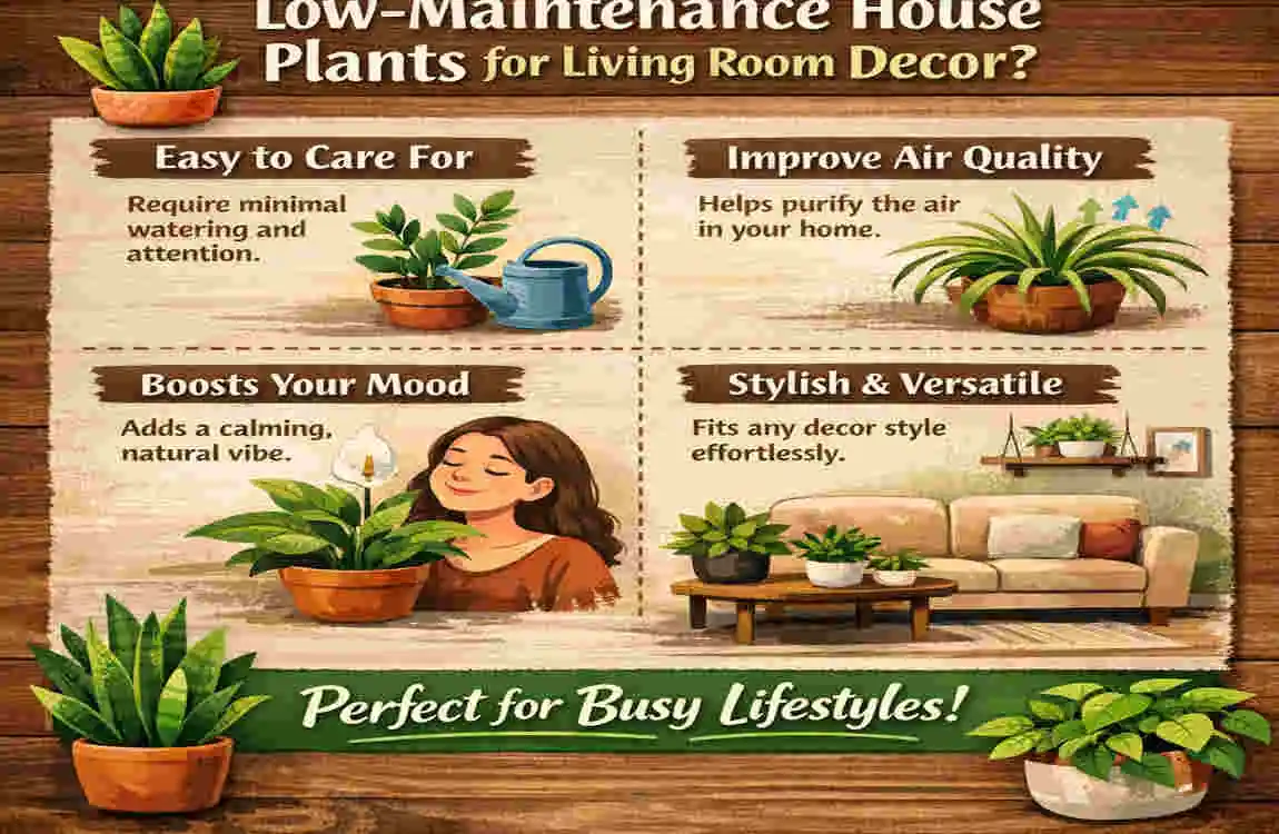 which house plants decor for living room