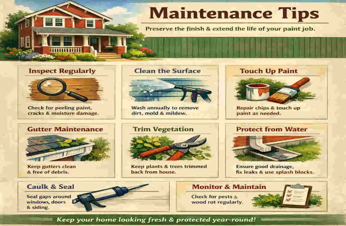 How to Paint a Wood House