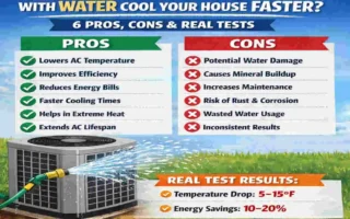 Does Spraying AC Condenser with Water Cool Your House?