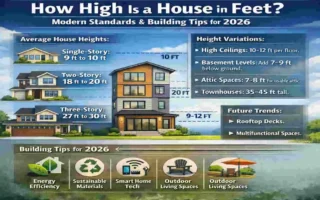 How High Is a House in Feet?