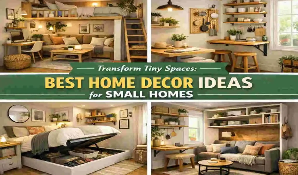 Transform Tiny Spaces: Best Home Decor Ideas for Small Homes