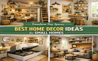 Transform Tiny Spaces: Best Home Decor Ideas for Small Homes