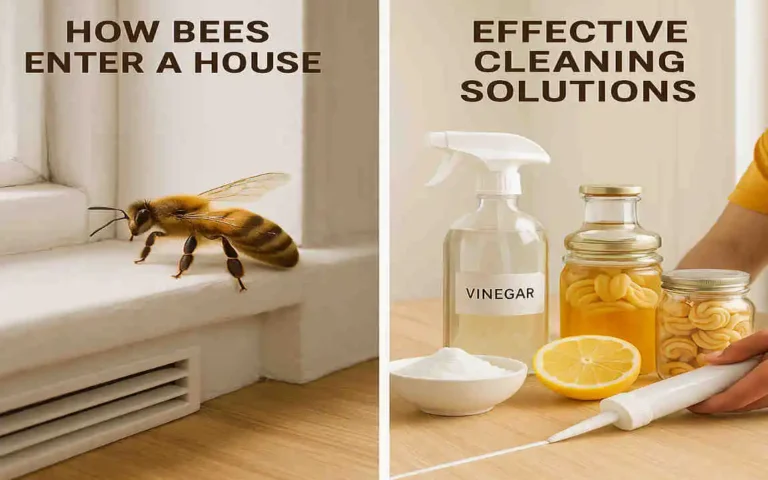 How Are Bees Getting Into My House? Effective Cleaning Tips to Keep Them Away