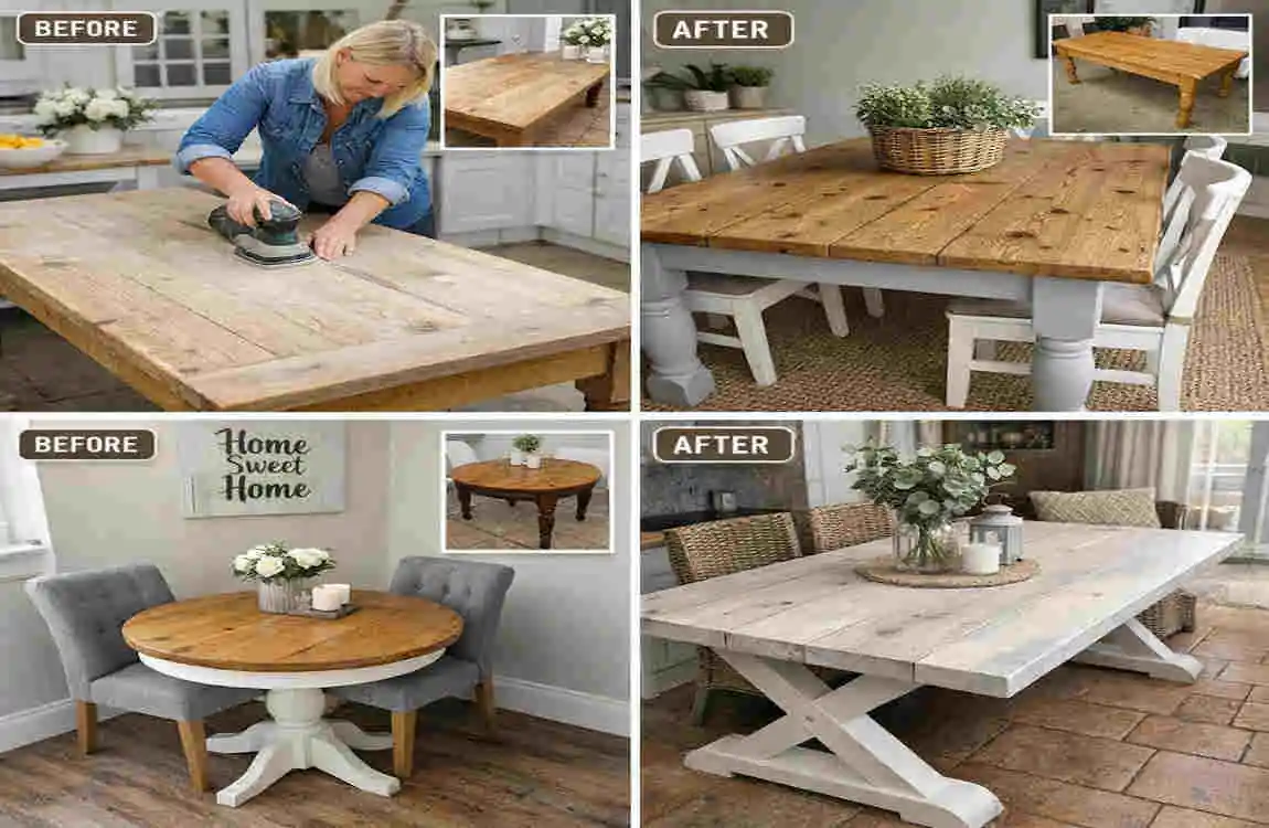 Refinish Kitchen Table