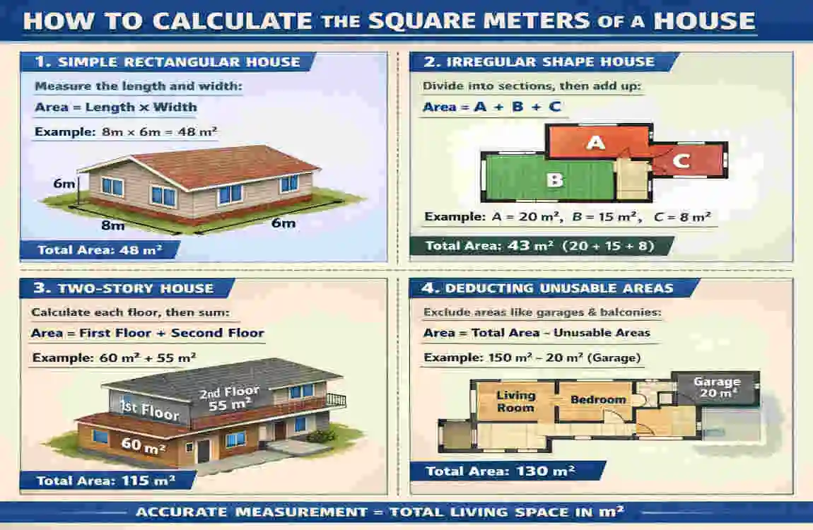 How to Calculate Square Meters