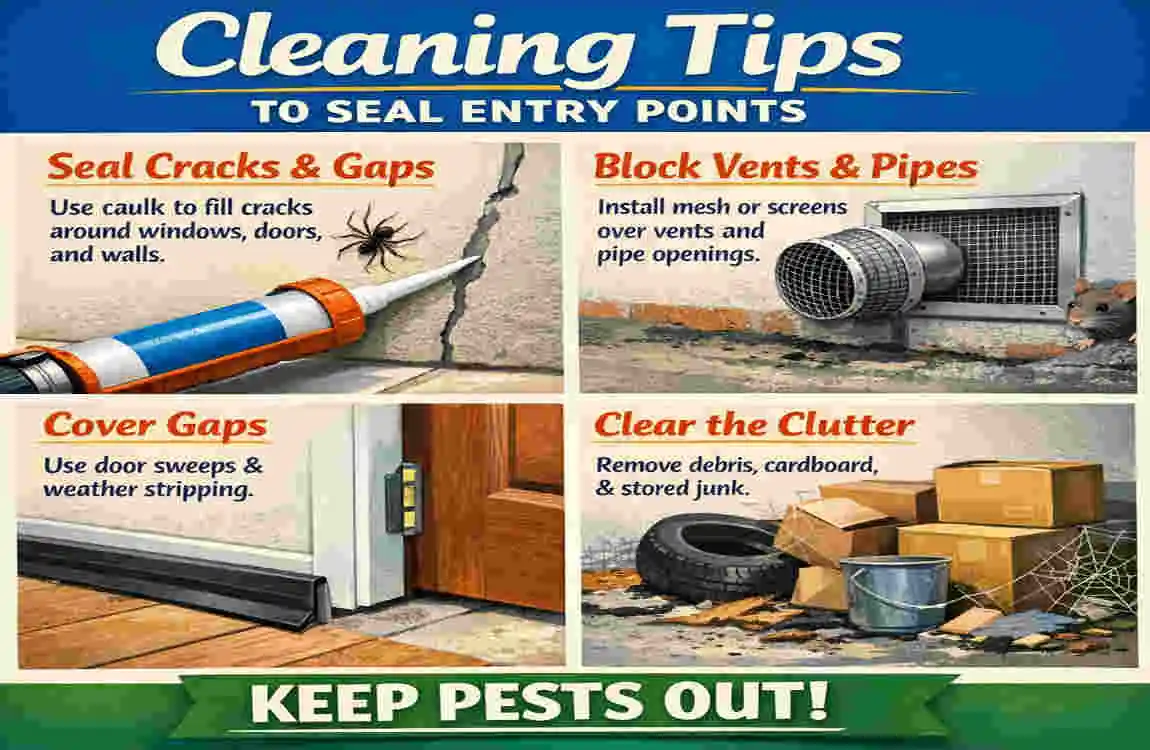 How Cockroaches Sneak Into Your House