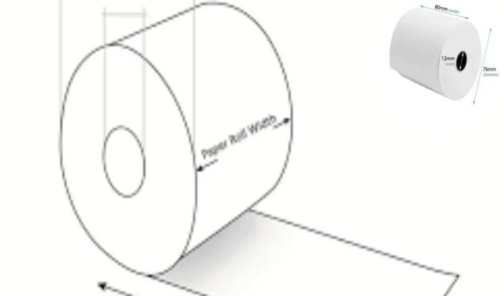 how wide is a toilet paper roll