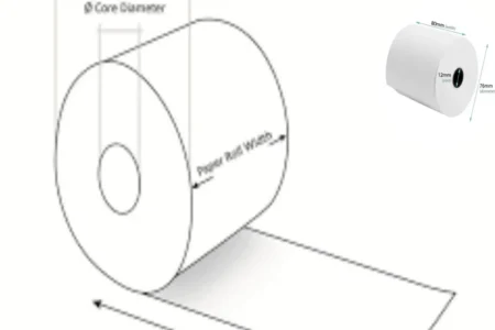 how wide is a toilet paper roll