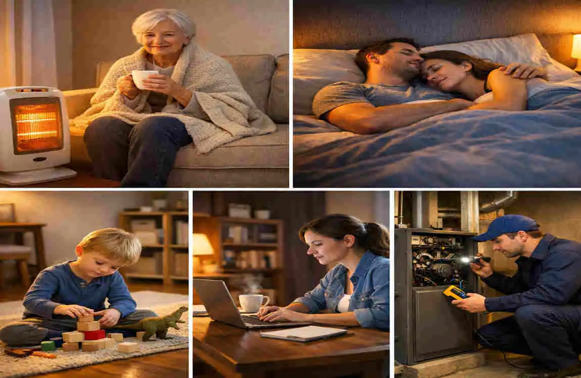 how to turn on a heater in a house