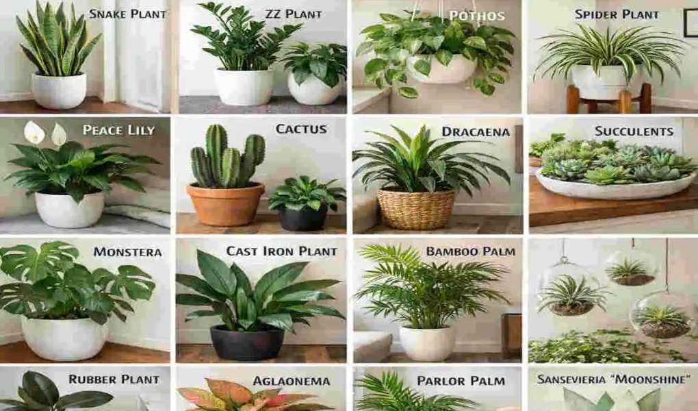 which house plants decor for living room