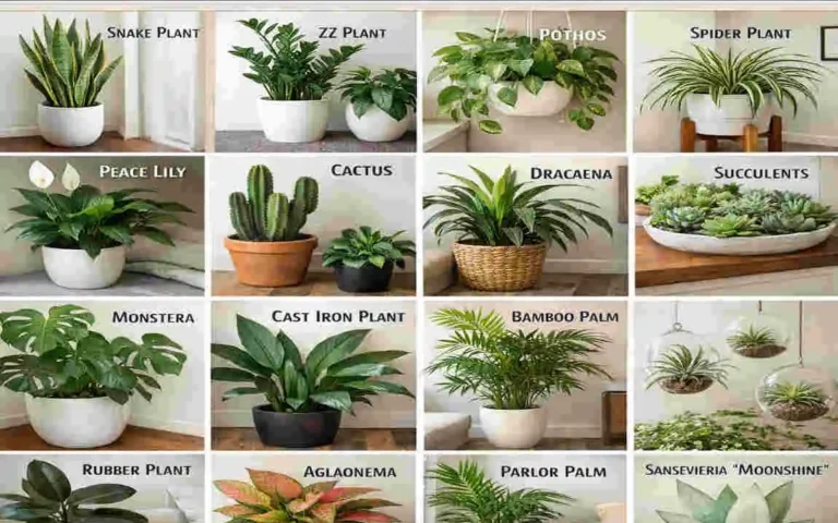 which house plants decor for living room