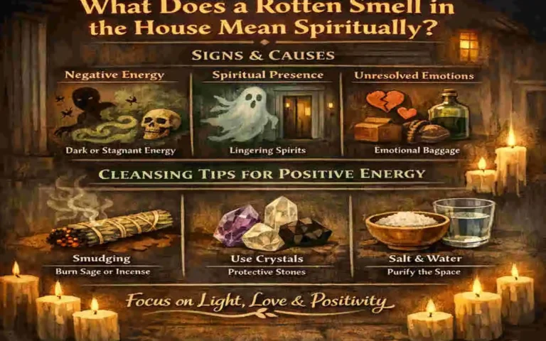 Rotten smell in house spiritual