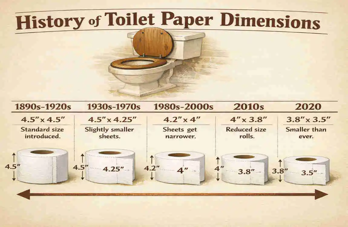 how wide is a toilet paper roll