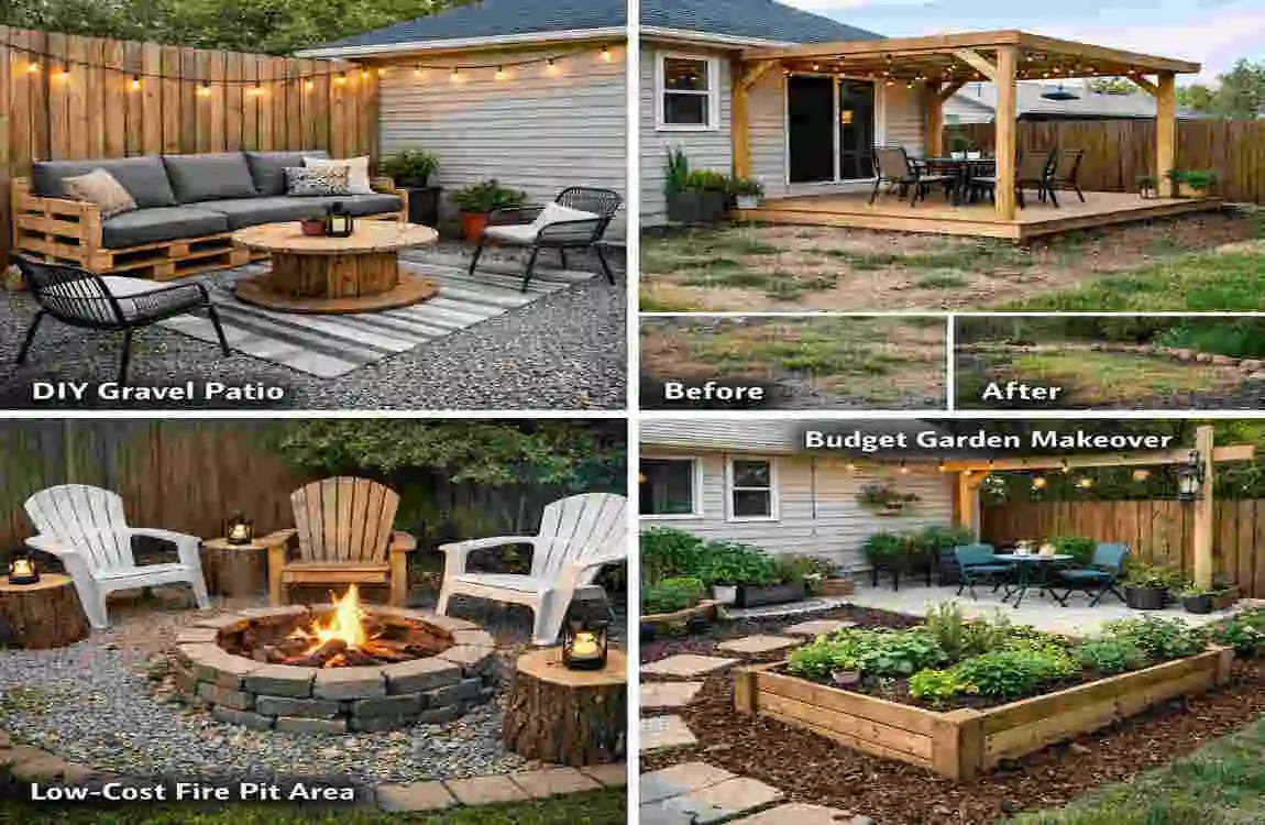 how to build outdoor space