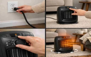 how to turn on a heater in a house