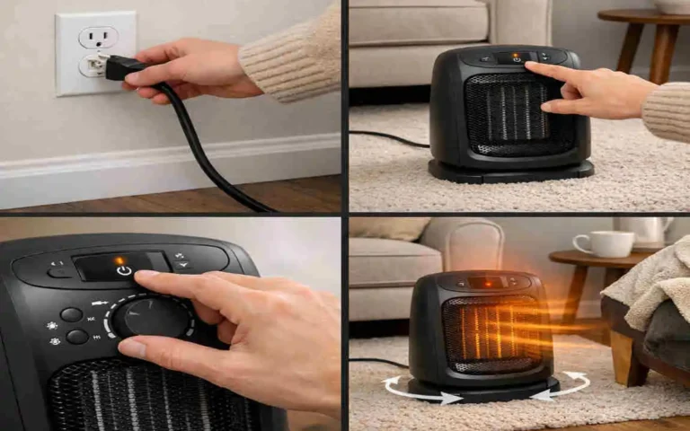 how to turn on a heater in a house