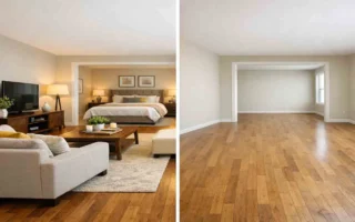is it better to sell a house empty or furnished