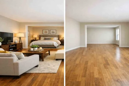 is it better to sell a house empty or furnished