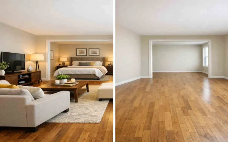 is it better to sell a house empty or furnished