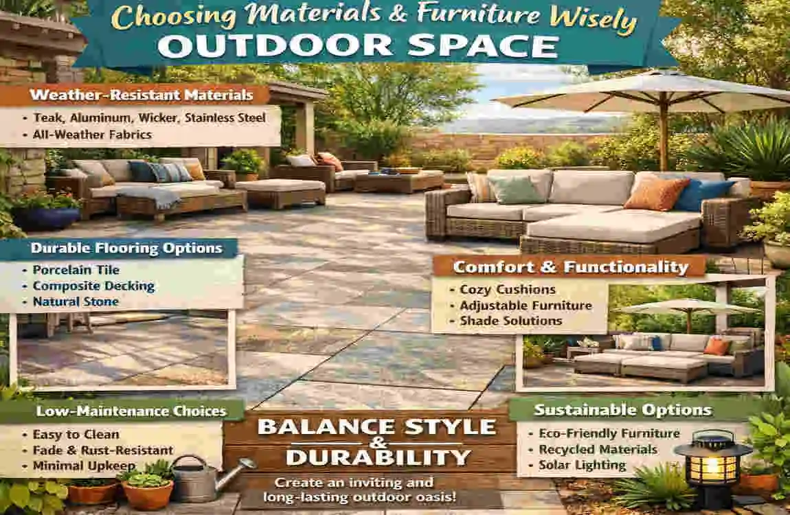 how to build outdoor space