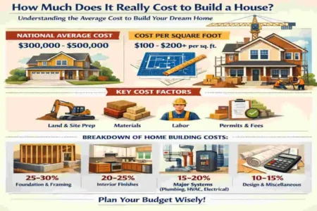 average cost to build a house