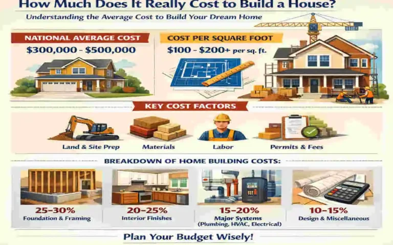average cost to build a house