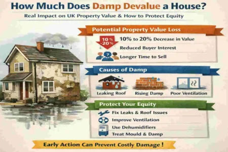 how much does damp devalue a house
