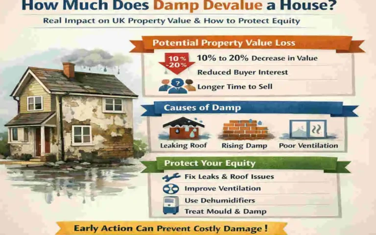 how much does damp devalue a house