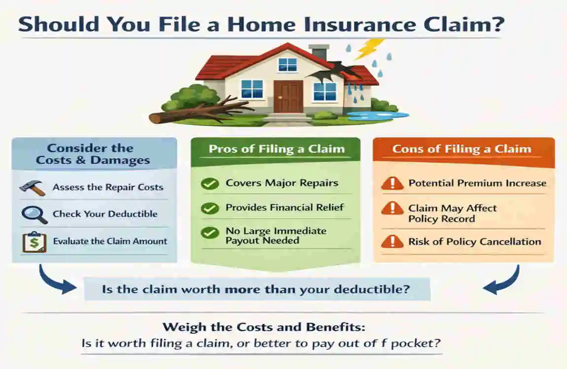is it worth claiming on home insurance